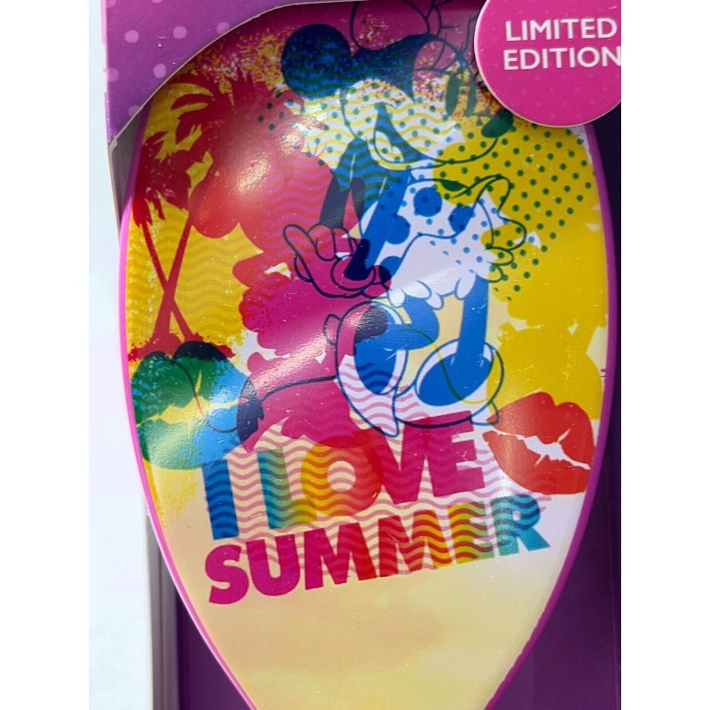 Disney Minnie Mouse Wet Brush Limited Edition Summer Crush I Love Summer NIB NEW - Picture 2 of 5